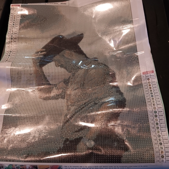 The Walking Dead Other - The Walking Dead Rick Grimes Diamond Art 30x40cm